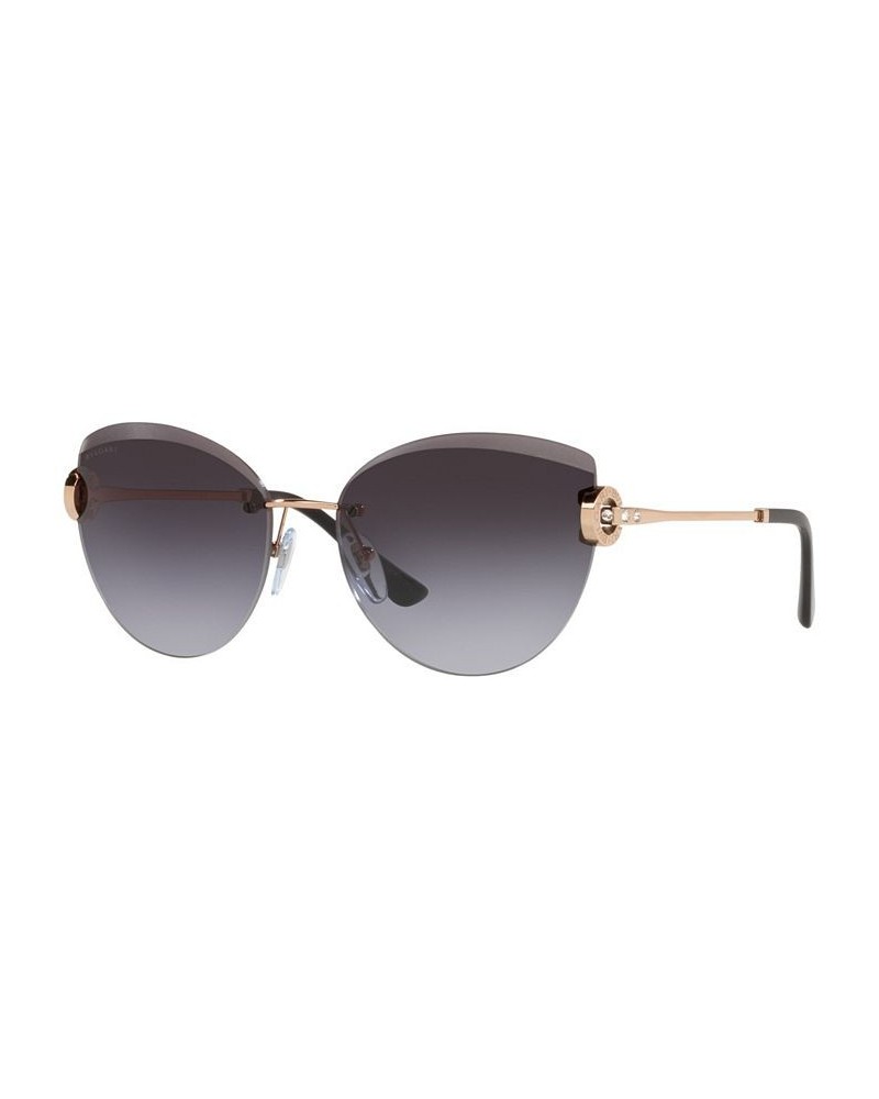 Women's Sunglasses BV6166B 60 Pale Gold-Tone $35.58 Womens