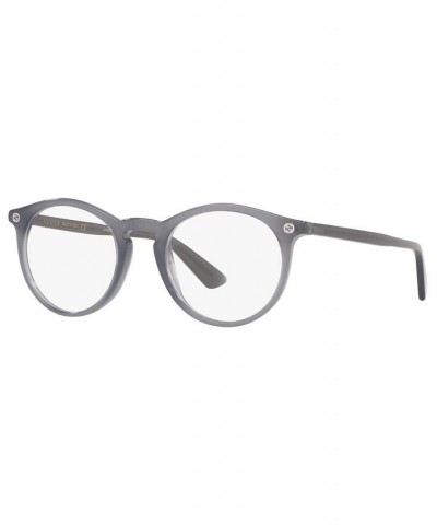 Gc001169 Men's Round Eyeglasses Gray $63.00 Mens