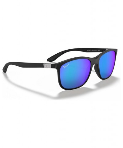 CHROMANCE Polarized Sunglasses RB4330CH 56 SAND GREY/GREY MIR GREY GRADIENT POLAR $32.50 Unisex