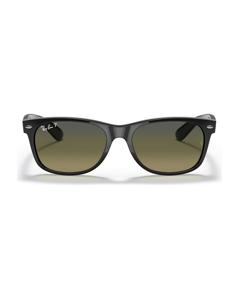 Disney Unisex Polarized Sunglasses RB2132 NEW WAYFARER BLACK $40.80 Unisex