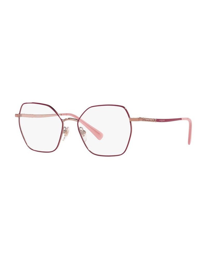 Women's Irregular Eyeglasses VO4196 Pale Gold-Tone $33.02 Womens