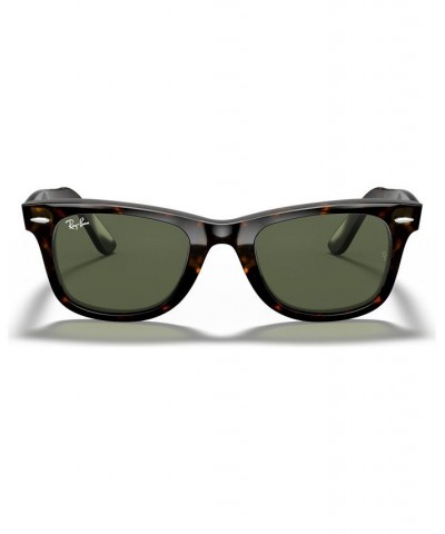 Sunglasses RB2140 ORIGINAL WAYFARER HAVANA ON TRASPARENT LIGHT BROWN/DARK GREY $30.97 Unisex