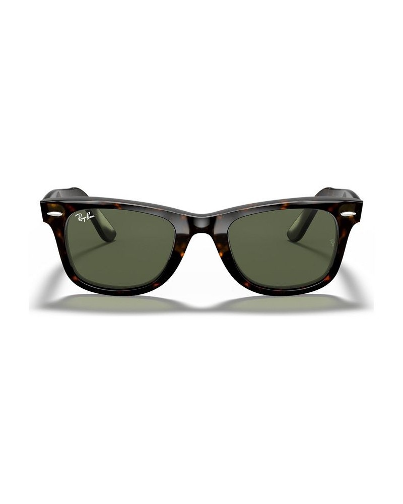 Sunglasses RB2140 ORIGINAL WAYFARER HAVANA ON TRASPARENT LIGHT BROWN/DARK GREY $30.97 Unisex