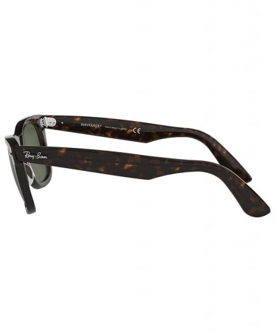 Sunglasses RB2140 ORIGINAL WAYFARER HAVANA ON TRASPARENT LIGHT BROWN/DARK GREY $30.97 Unisex