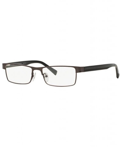 AX1009 Men's Rectangle Eyeglasses Black $32.50 Mens