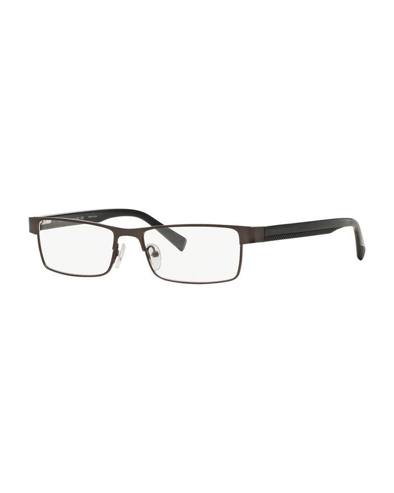 AX1009 Men's Rectangle Eyeglasses Black $32.50 Mens