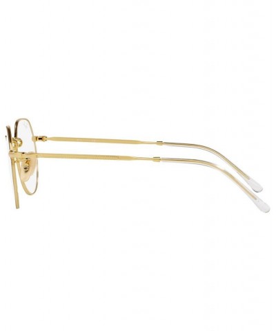 RB6465 Jack Unisex Irregular Eyeglasses Silver-Tone $28.64 Unisex