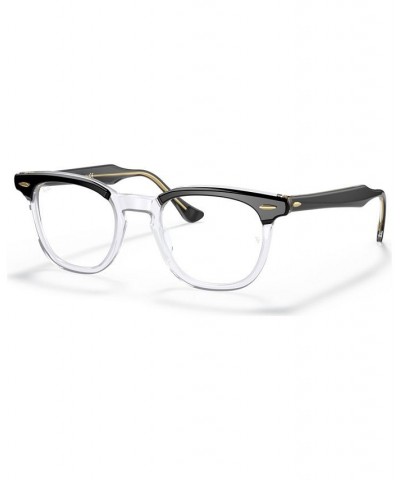 Women's Square Eyeglasses RB5398 Black $17.90 Womens