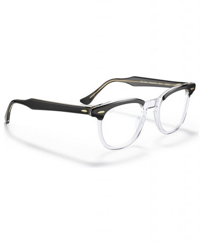 Women's Square Eyeglasses RB5398 Black $17.90 Womens