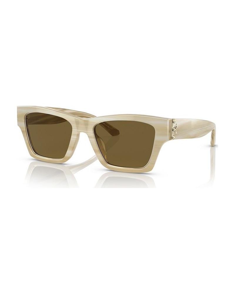 Women's Sunglasses TY7186U53-X Ivory Horn $24.44 Womens