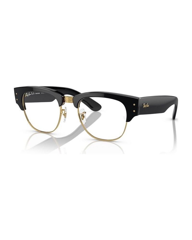 Unisex Sunglasses Mega Clubmaster Black on Gold-Tone $34.32 Unisex