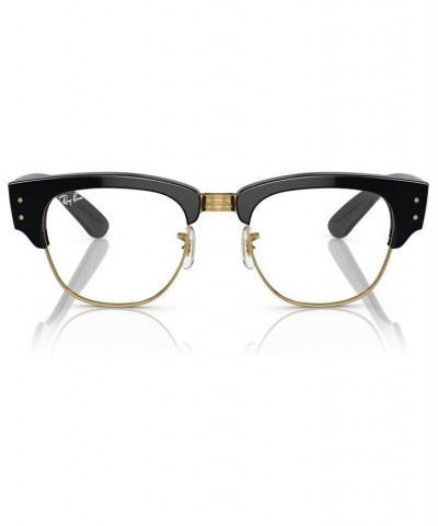 Unisex Sunglasses Mega Clubmaster Black on Gold-Tone $34.32 Unisex