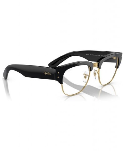 Unisex Sunglasses Mega Clubmaster Black on Gold-Tone $34.32 Unisex