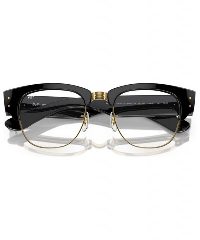 Unisex Sunglasses Mega Clubmaster Black on Gold-Tone $34.32 Unisex