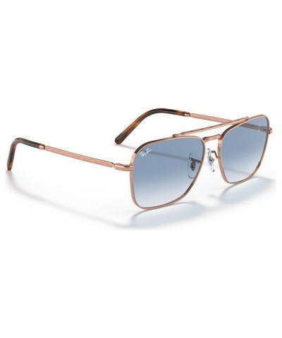 Unisex Sunglasses RB3636 NEW CARAVAN 58 Rose Gold-Tone $23.14 Unisex