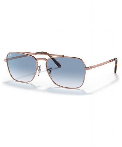 Unisex Sunglasses RB3636 NEW CARAVAN 58 Rose Gold-Tone $23.14 Unisex