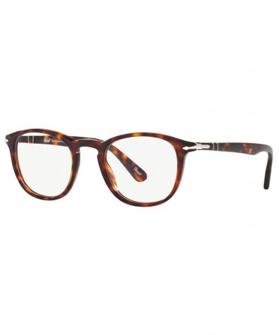 PO3143V Men's Round Eyeglasses Havana $62.79 Mens