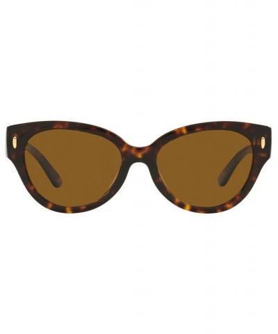 Women's Polarized Sunglasses TY7168U 52 Dark Tortoise $57.24 Womens