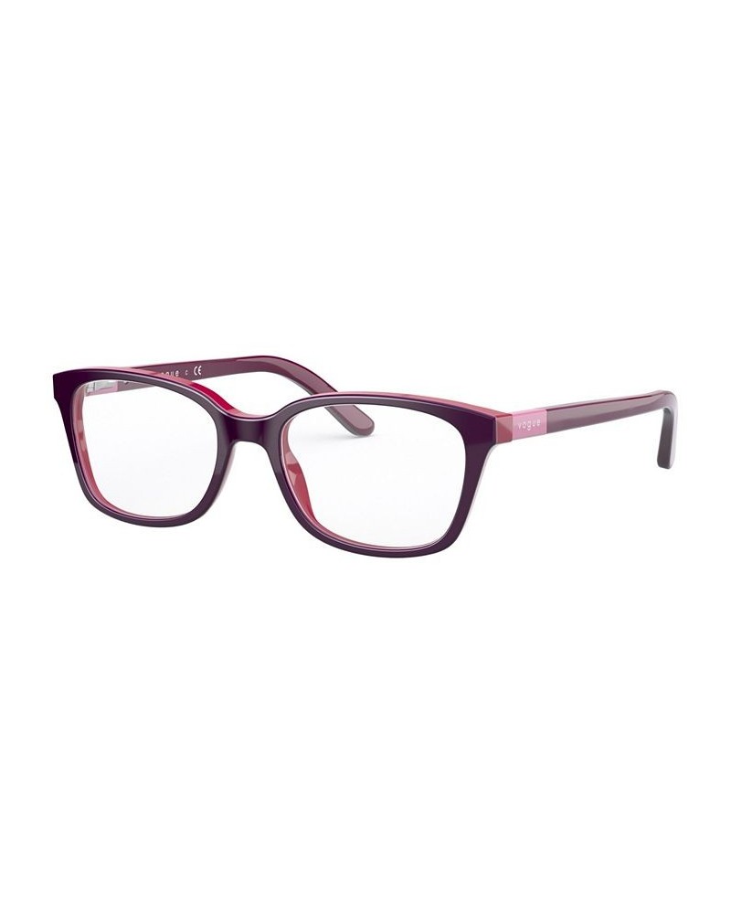 Kids Eyewear Square Eyeglasses VY2001 Top Violet/Fuxia $18.70 Kids