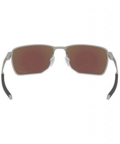 Men's Sunglasses OO4142 SATIN CHROME/PRIZM SAPPHIRE $45.36 Mens