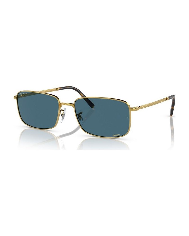 Unisex Polarized Sunglasses RB3717 Gold-Tone 1 $41.04 Unisex