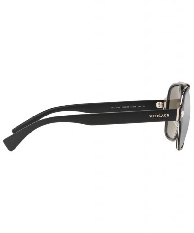 Sunglasses VE2199 56 MATTE BLACK / LIGHT GREY MIRROR SILVER $48.82 Unisex