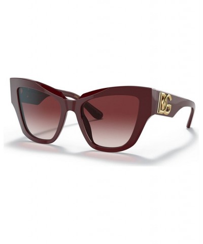 Women's 54 Sunglasses DG440454-Y Bordeaux $63.40 Womens