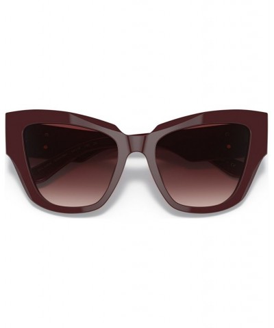 Women's 54 Sunglasses DG440454-Y Bordeaux $63.40 Womens