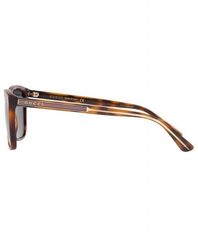 Men's Sunglasses GG0381SN 57 Brown $63.00 Mens