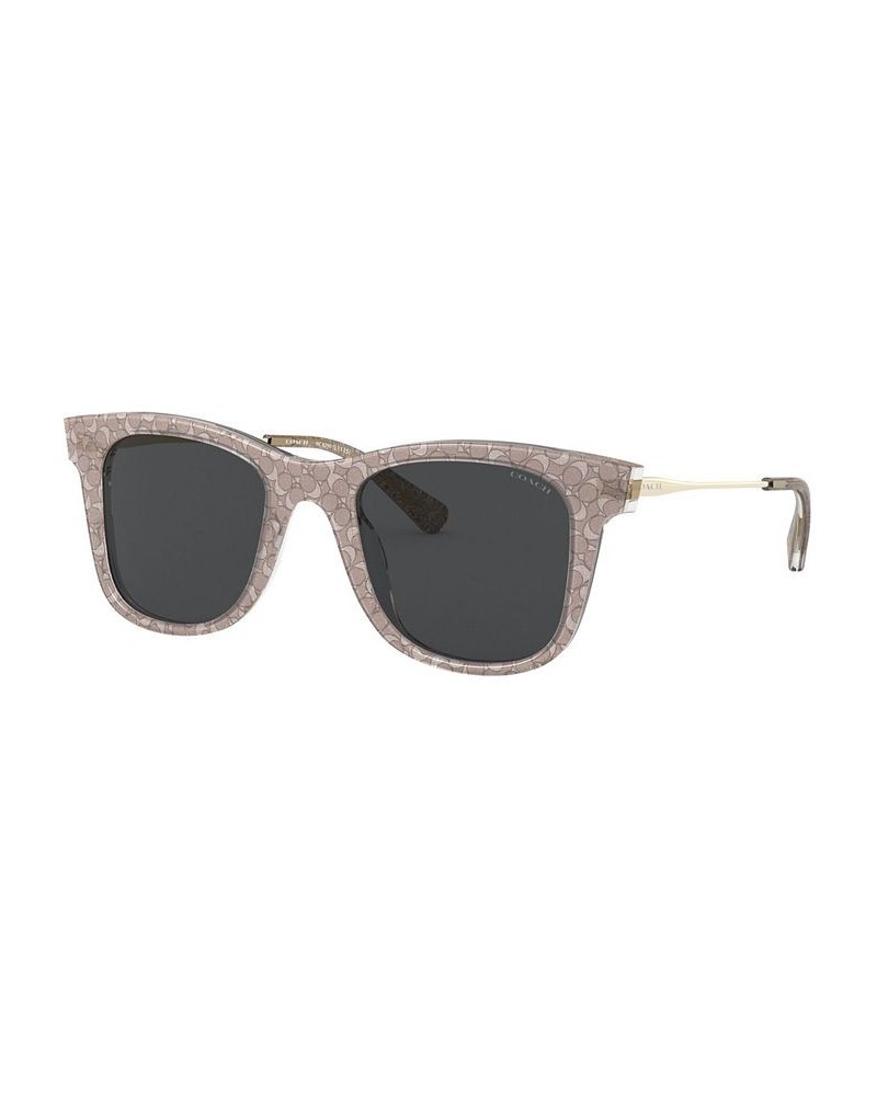 Women's Sunglasses HC8290 Transparent Smoke Sig C/Gray Solid $19.03 Womens