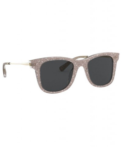 Women's Sunglasses HC8290 Transparent Smoke Sig C/Gray Solid $19.03 Womens