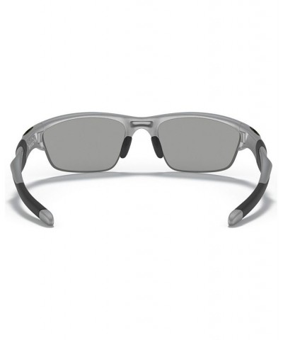 Men's Low Bridge Fit Sunglasses OO9153 Half Jacket 2.0 62 Silver-Tone $27.55 Mens