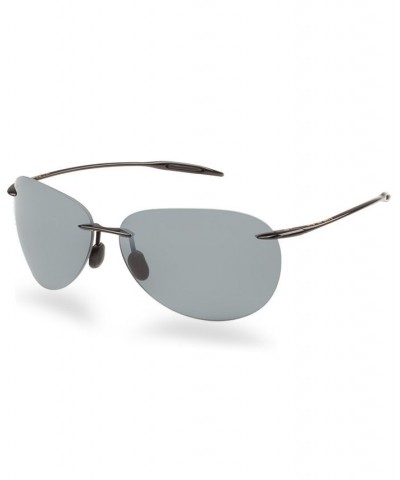 Polarized Sugar Beach Sunglasses 421 BLACK SHINY/GREY $28.35 Unisex