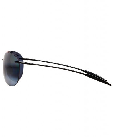 Polarized Sugar Beach Sunglasses 421 BLACK SHINY/GREY $28.35 Unisex