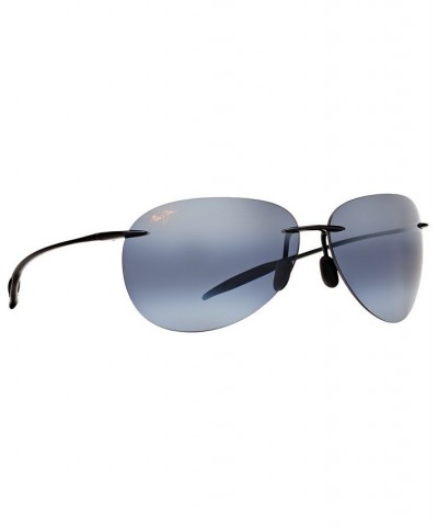 Polarized Sugar Beach Sunglasses 421 BLACK SHINY/GREY $28.35 Unisex