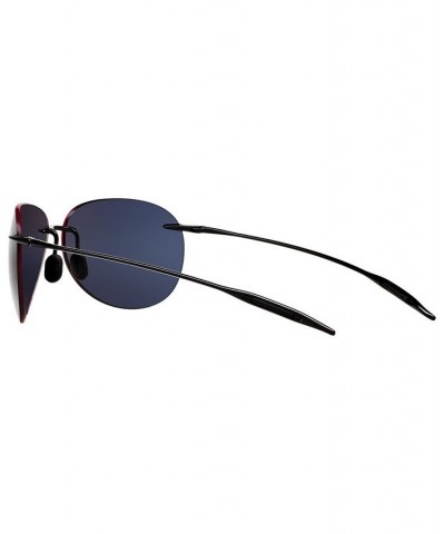 Polarized Sugar Beach Sunglasses 421 BLACK SHINY/GREY $28.35 Unisex