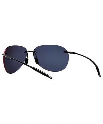 Polarized Sugar Beach Sunglasses 421 BLACK SHINY/GREY $28.35 Unisex