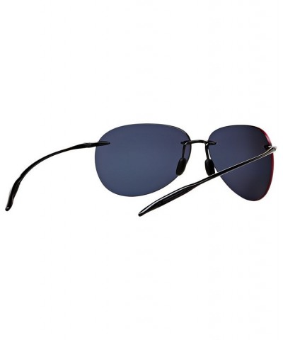 Polarized Sugar Beach Sunglasses 421 BLACK SHINY/GREY $28.35 Unisex