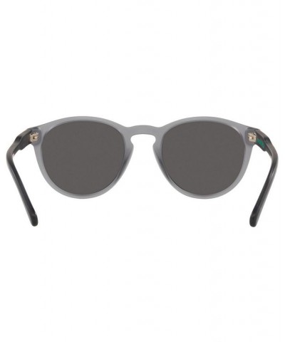 Men's Sunglasses PH4172 50 MATTE TRANSPARENT DARK GREY/DARK GREY $44.75 Mens