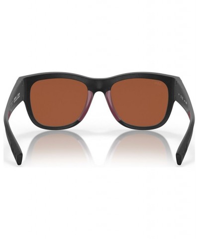 Women's Polarized Sunglasses 6S908455-ZP Net Black $36.64 Womens