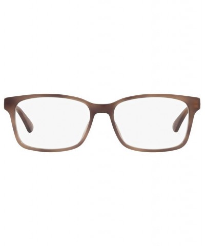 Men's Rectangle Eyeglasses GC001496 Tortoise Gray $108.75 Mens
