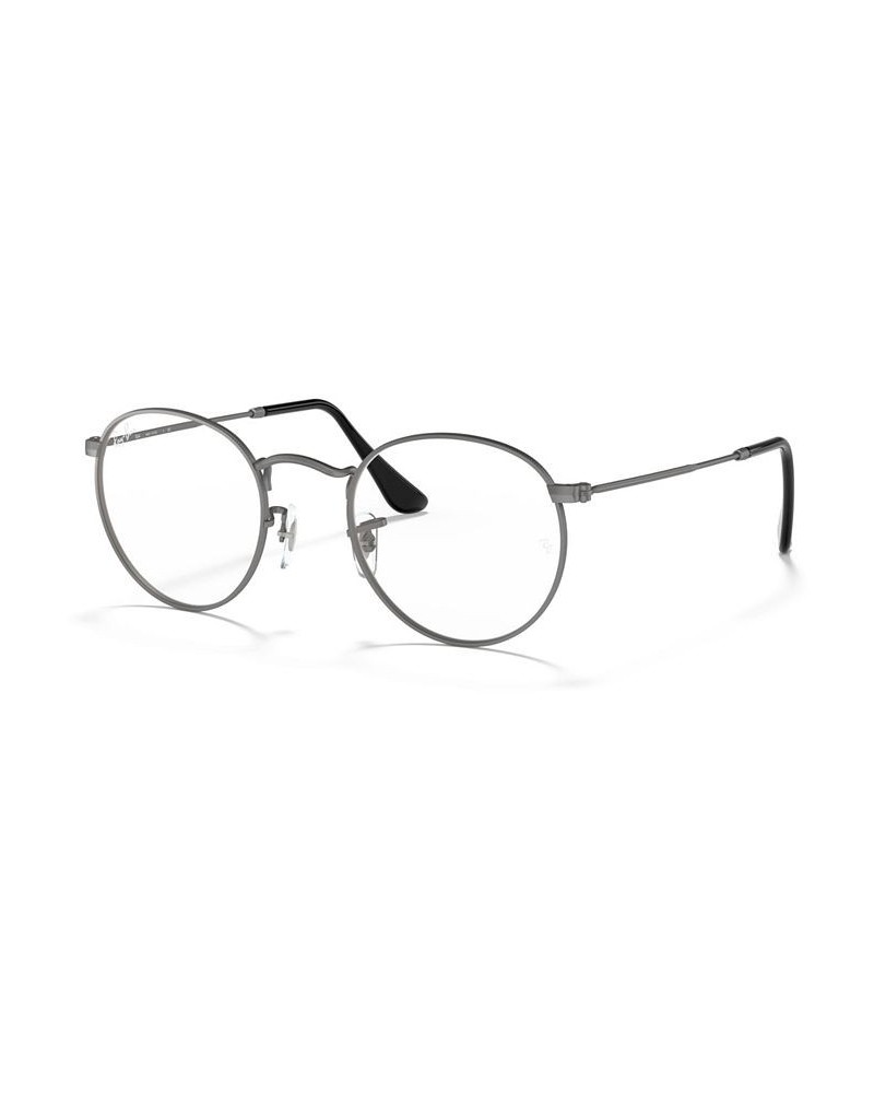 RX3447V Unisex Round Eyeglasses Blue $46.54 Unisex