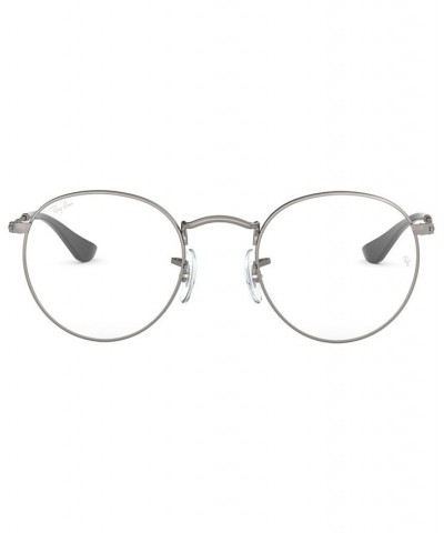 RX3447V Unisex Round Eyeglasses Blue $46.54 Unisex