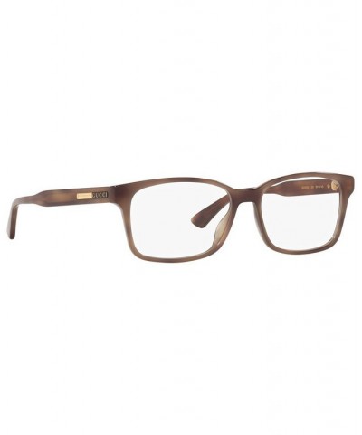 Men's Rectangle Eyeglasses GC001496 Tortoise Gray $108.75 Mens