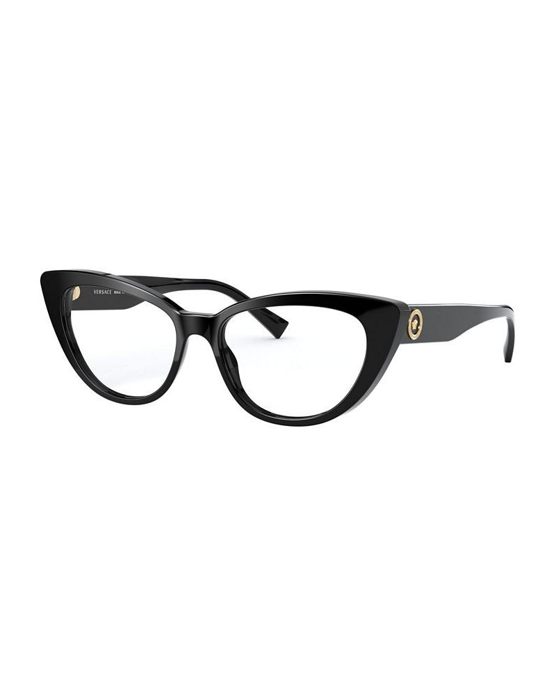 VE3286 Women's Cat Eye Eyeglasses Black $31.13 Womens