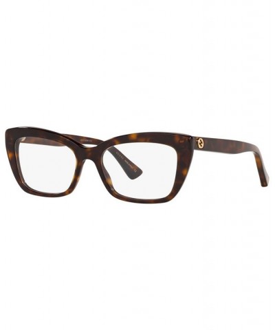 Women's Cat Eye Eyeglasses GC00165651-X Brown $78.75 Womens