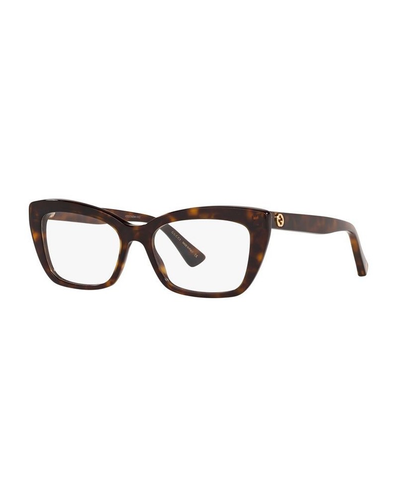 Women's Cat Eye Eyeglasses GC00165651-X Brown $78.75 Womens