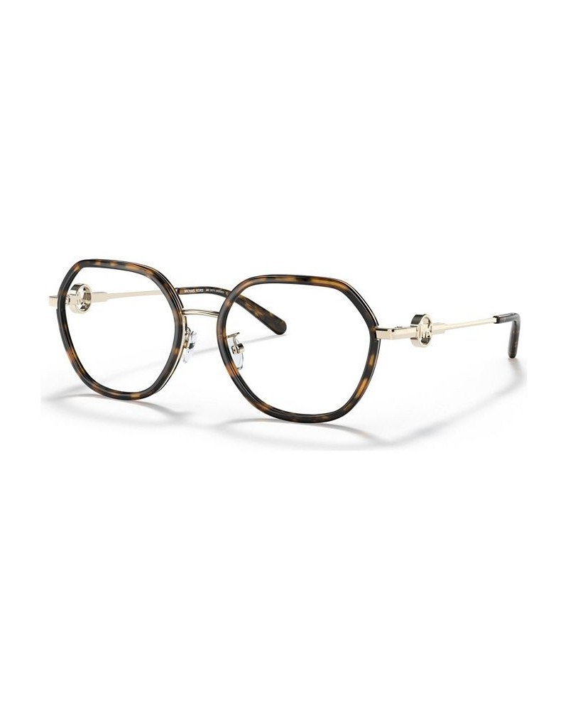 Women's Irregular Eyeglasses MK305751-O Dark Tortoise $19.92 Womens