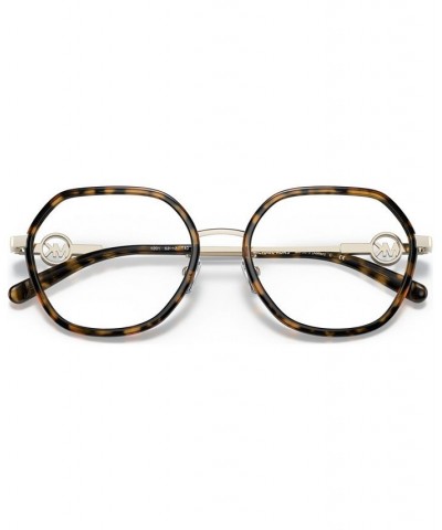 Women's Irregular Eyeglasses MK305751-O Dark Tortoise $19.92 Womens