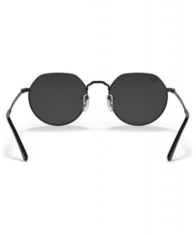 Unisex Jack Polarized Sunglasses RB3565 53 BLACK/POLAR BLACK $25.56 Unisex